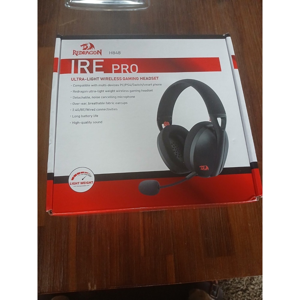 Redragon IPE PRO H848 Ultra‎ Light Wireless Gaming Headset C2